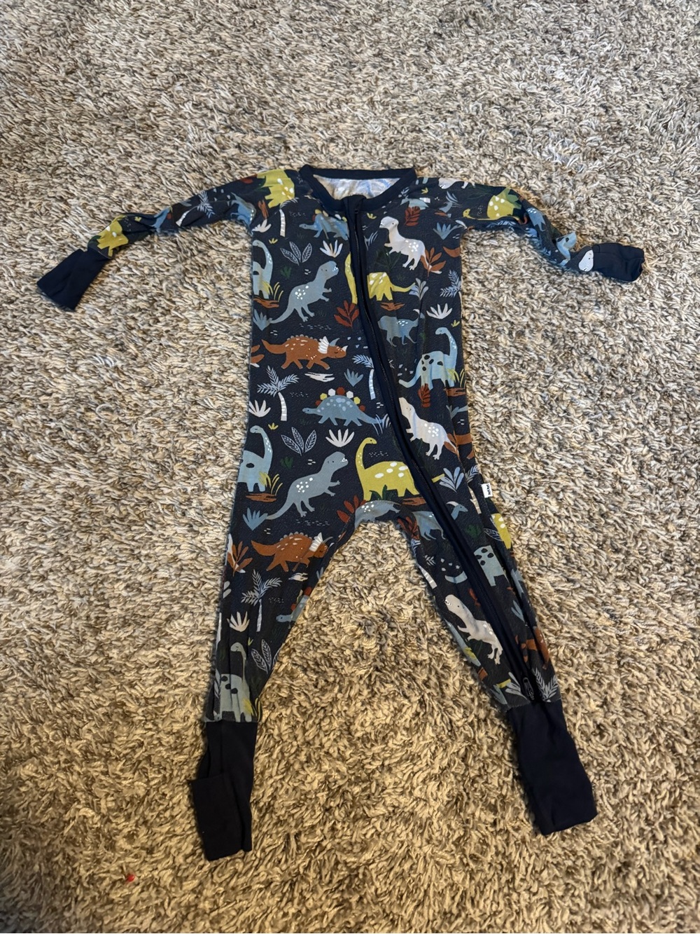 Little sleepies dinosaur pajamas